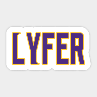 Minnesota LYFER!!! Sticker